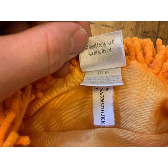 Koala Kids Pumpkin Halloween Costume Girl Boy 18m Shaggy Carpet - Picture 3 of 5